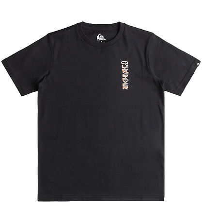 QuikSølver T-shirt - Warped - Sort m. Print