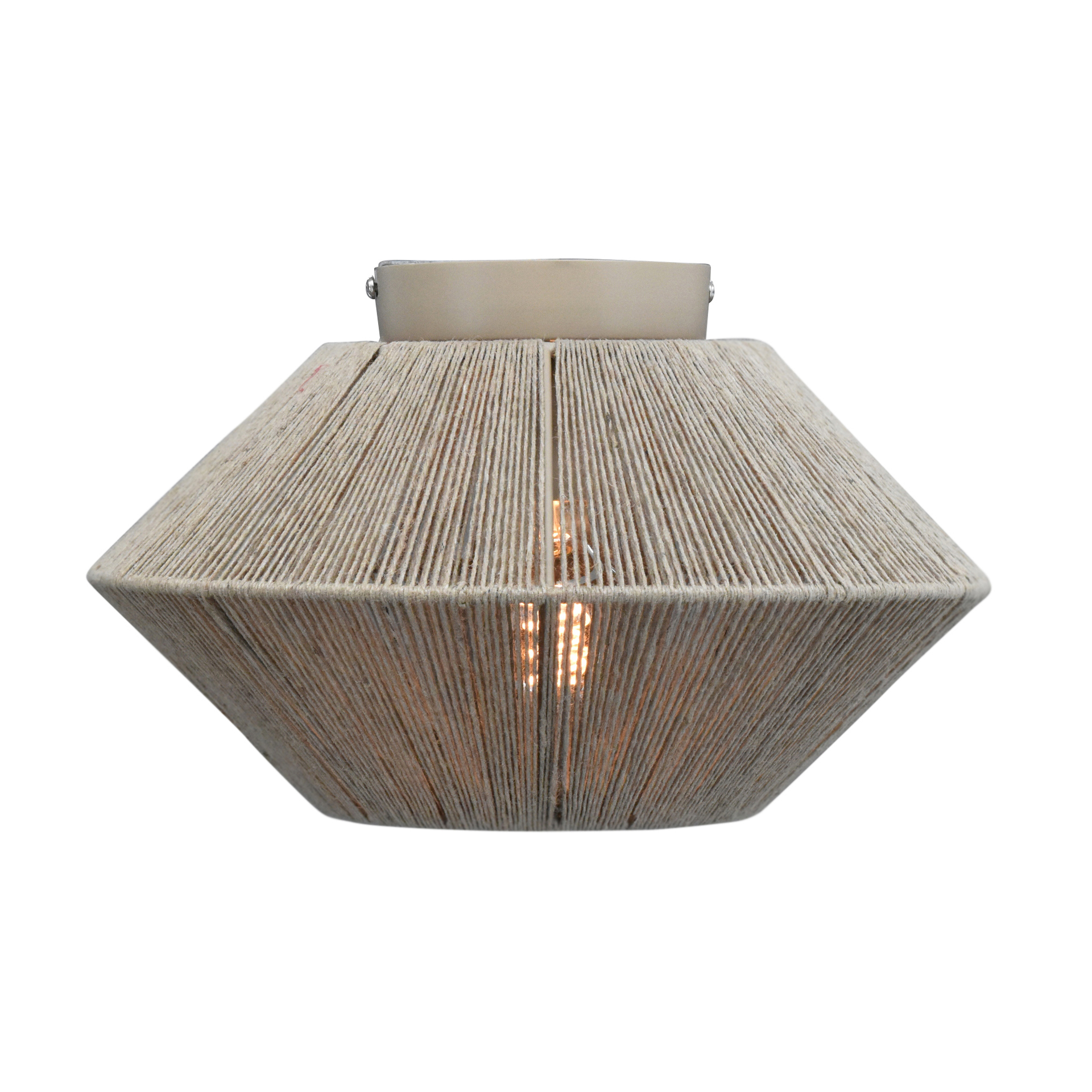 Wand / plafondlamp Owen naturel small
