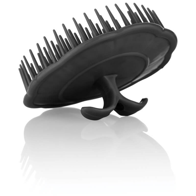 Brosse à cheveux de massage noire