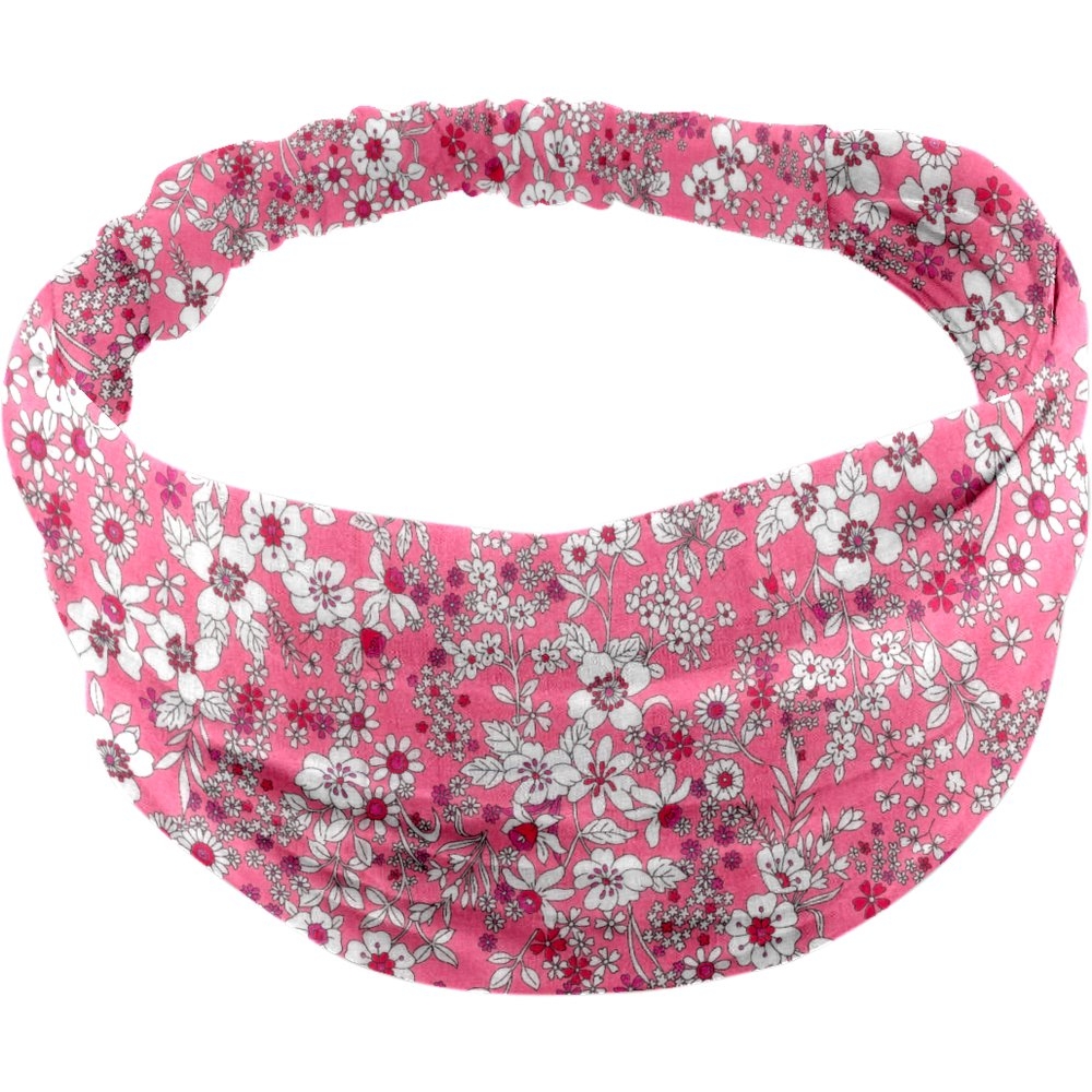 Bandeau Fichu Bébé Violette Rose