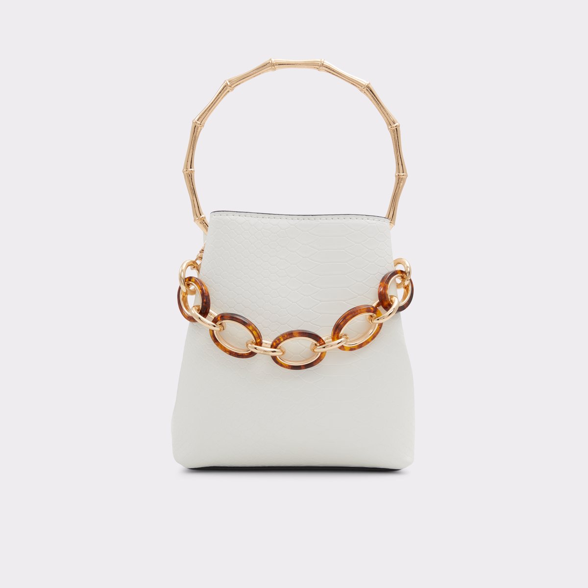 Kayanniex White Multi Women Top Handle Bags
