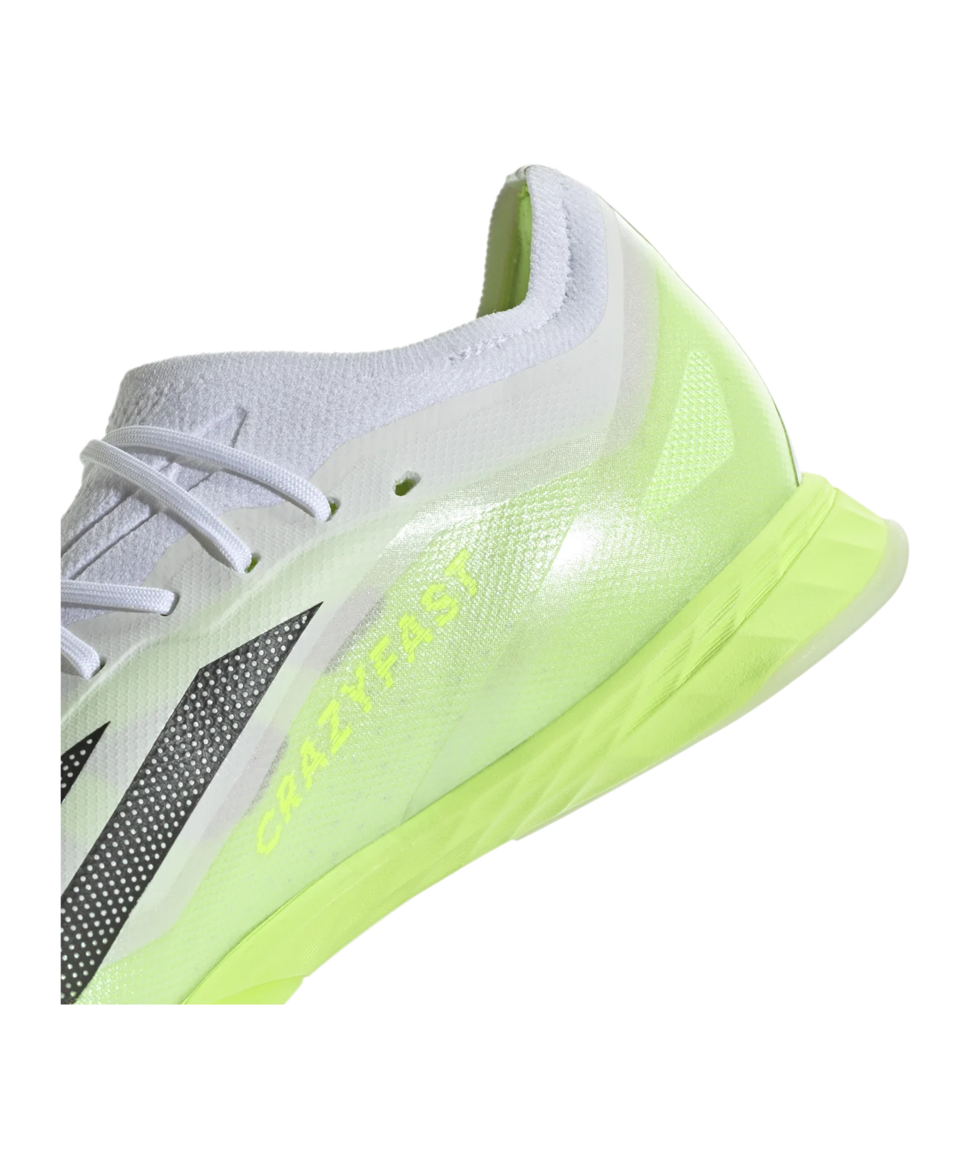 adidas X Crazyfast.1 IN Halle Crazyrush Weiss Schwarz Gelb