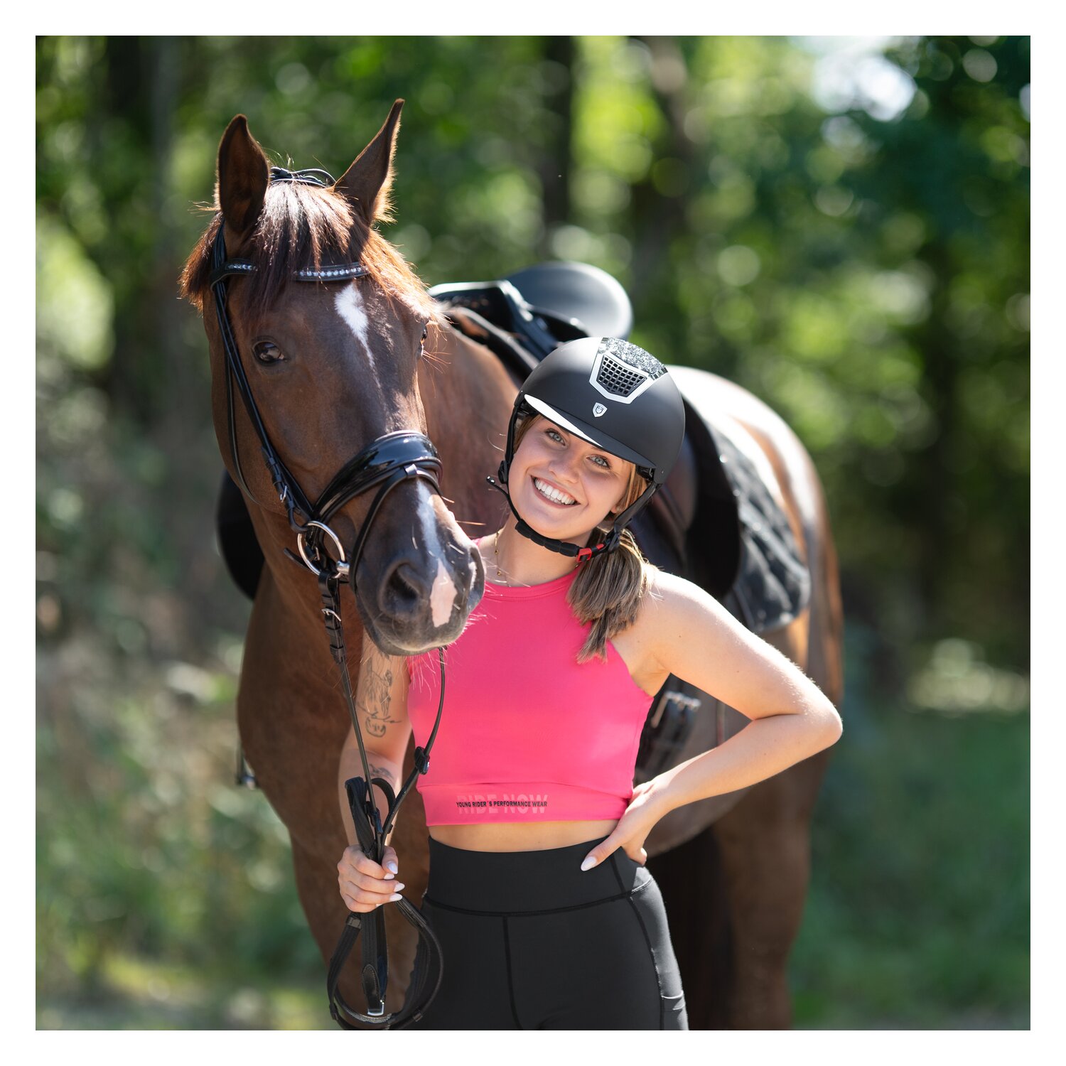 RIDE now Tanktop Cropped  - pinkaolic