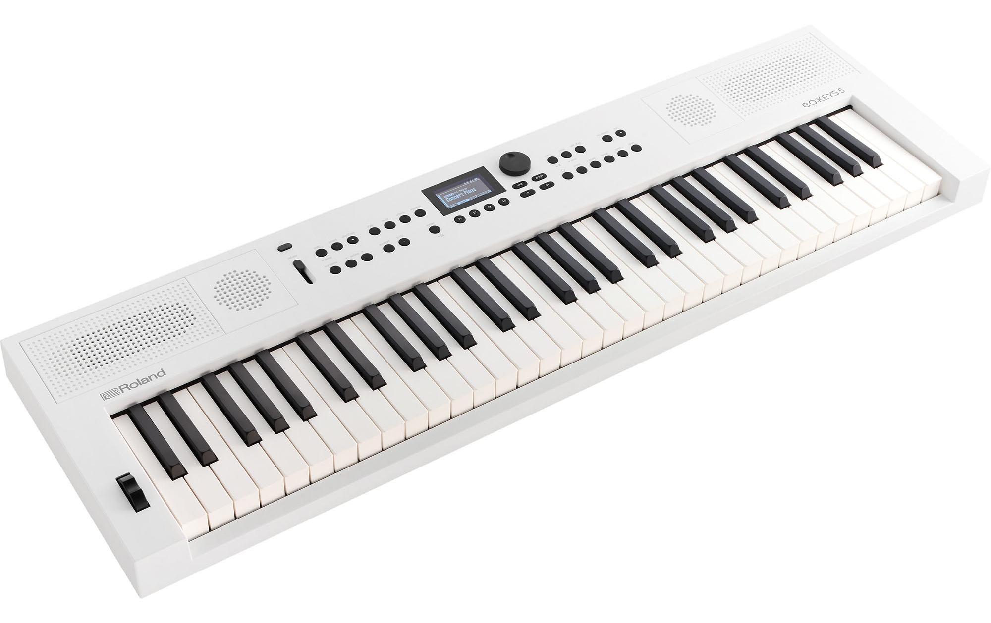 Keyboard GO:KEYS 5 Weiss<br>Keyboard mit 61 anschlagsdynamischen Tasten und Zen-Core Engine