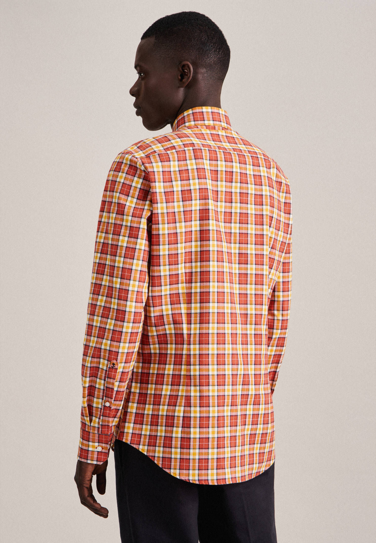 Seidensticker| Herren Flanellhemd Shaped