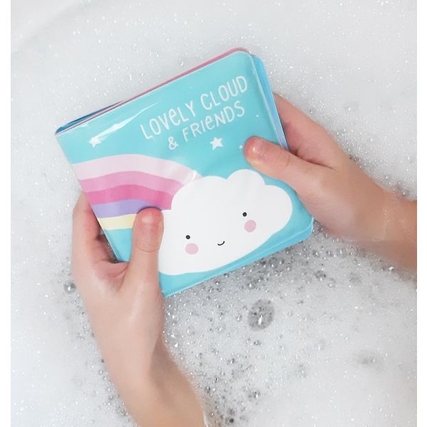 A Little Lovely Company Bath Book - Cloud & Friends