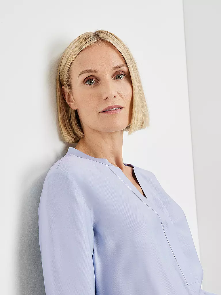 GERRY WEBER Blusenshirt  hellblau
