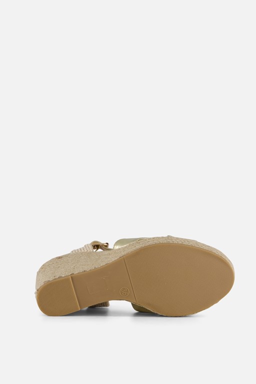 Cellini Espadrilles goud Synthetisch