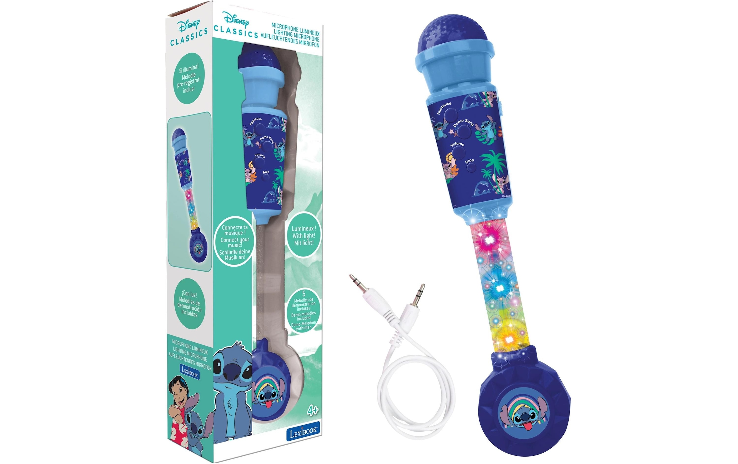 Lexibook® Spielzeug-Musikinstrument »Stitch Microphone«