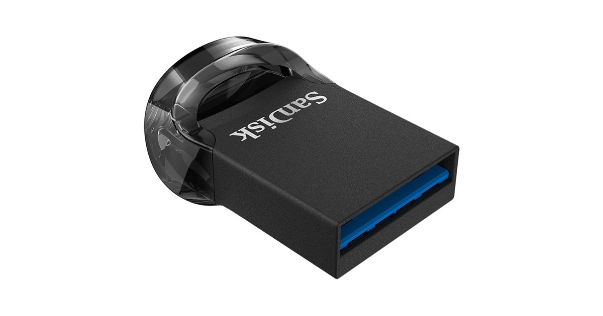 SanDiskUltra Fit USB 3.1 512 GB usb-stick  (Zwart, SDCZ430-512G-G46)