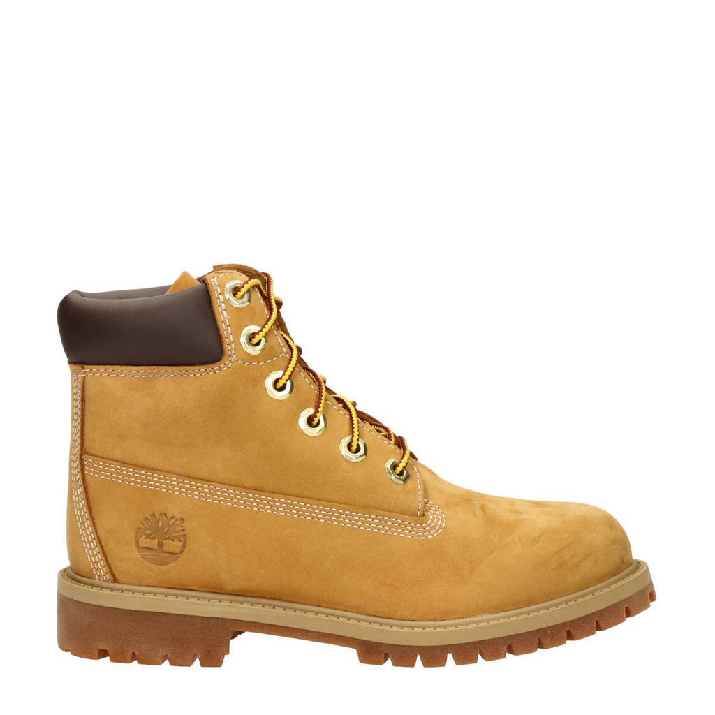 Timberland nubuck veterboots geel