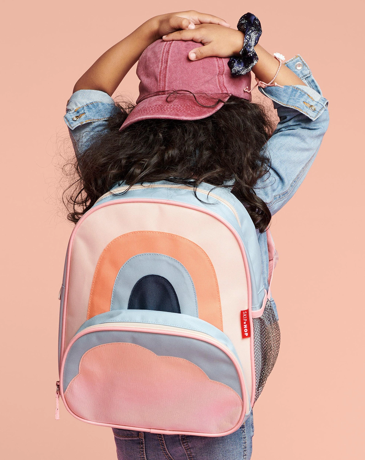 Rucksack SPARK STYLE - REGENBOGEN (30,5x25,4x14) in bunt