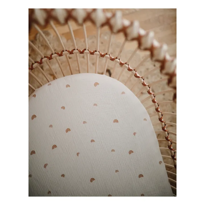 Mushie Drap-housse en coton