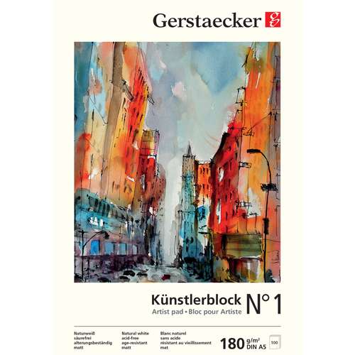 GERSTAECKER Künstlerblock N° 1