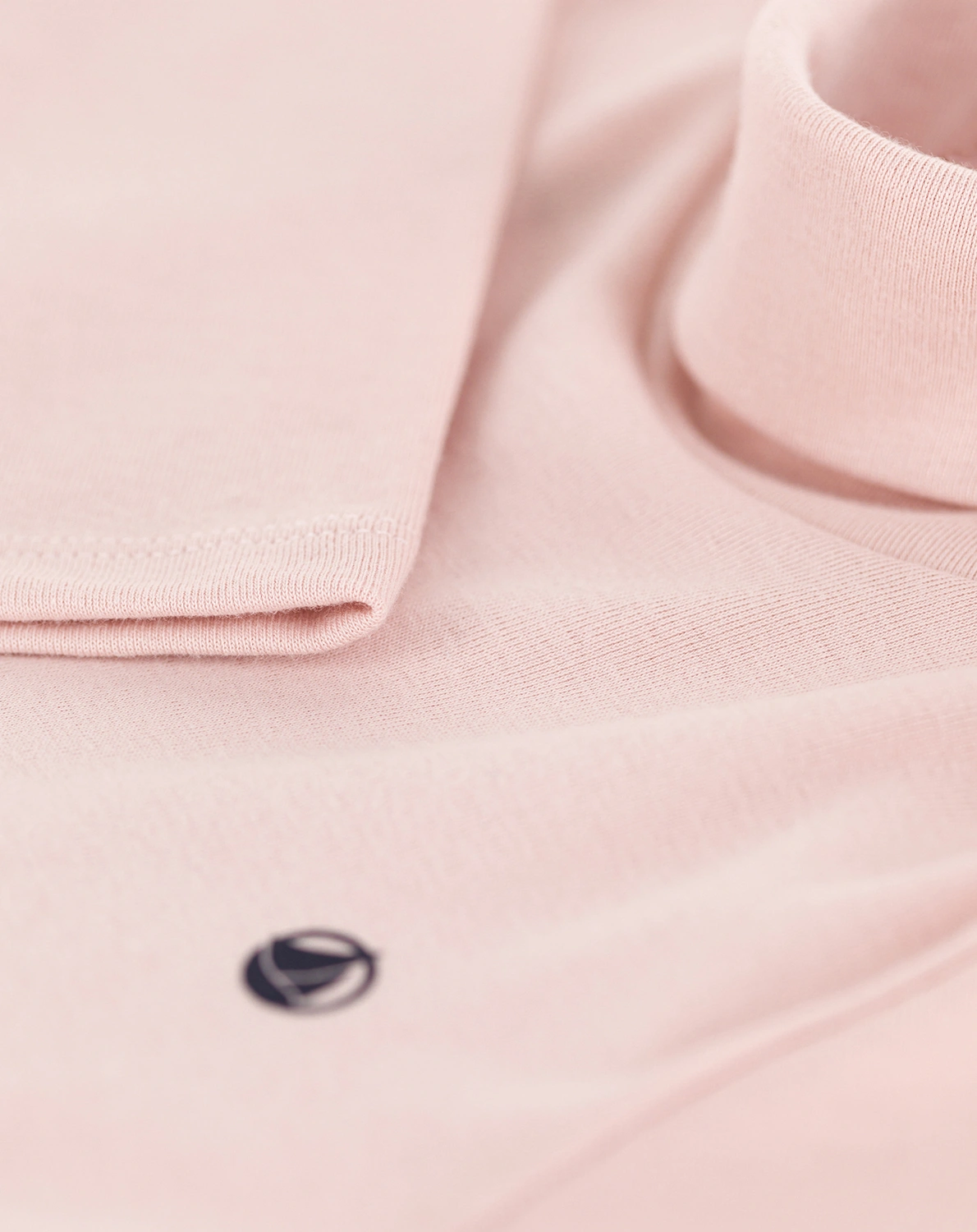 Rollkragenshirt LOI in rosa