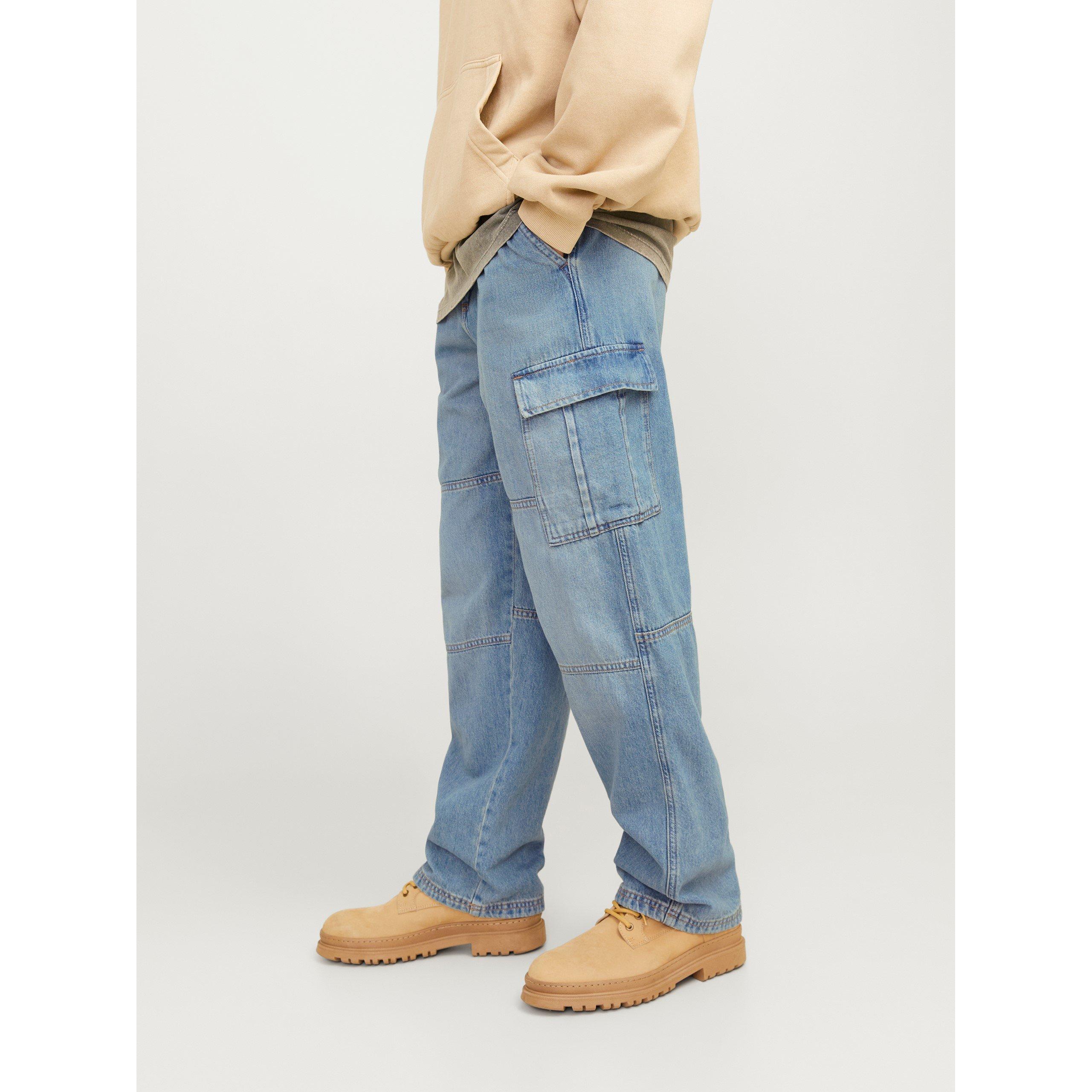 Jack and Jones Eddie Wide Leg Jeans Mens