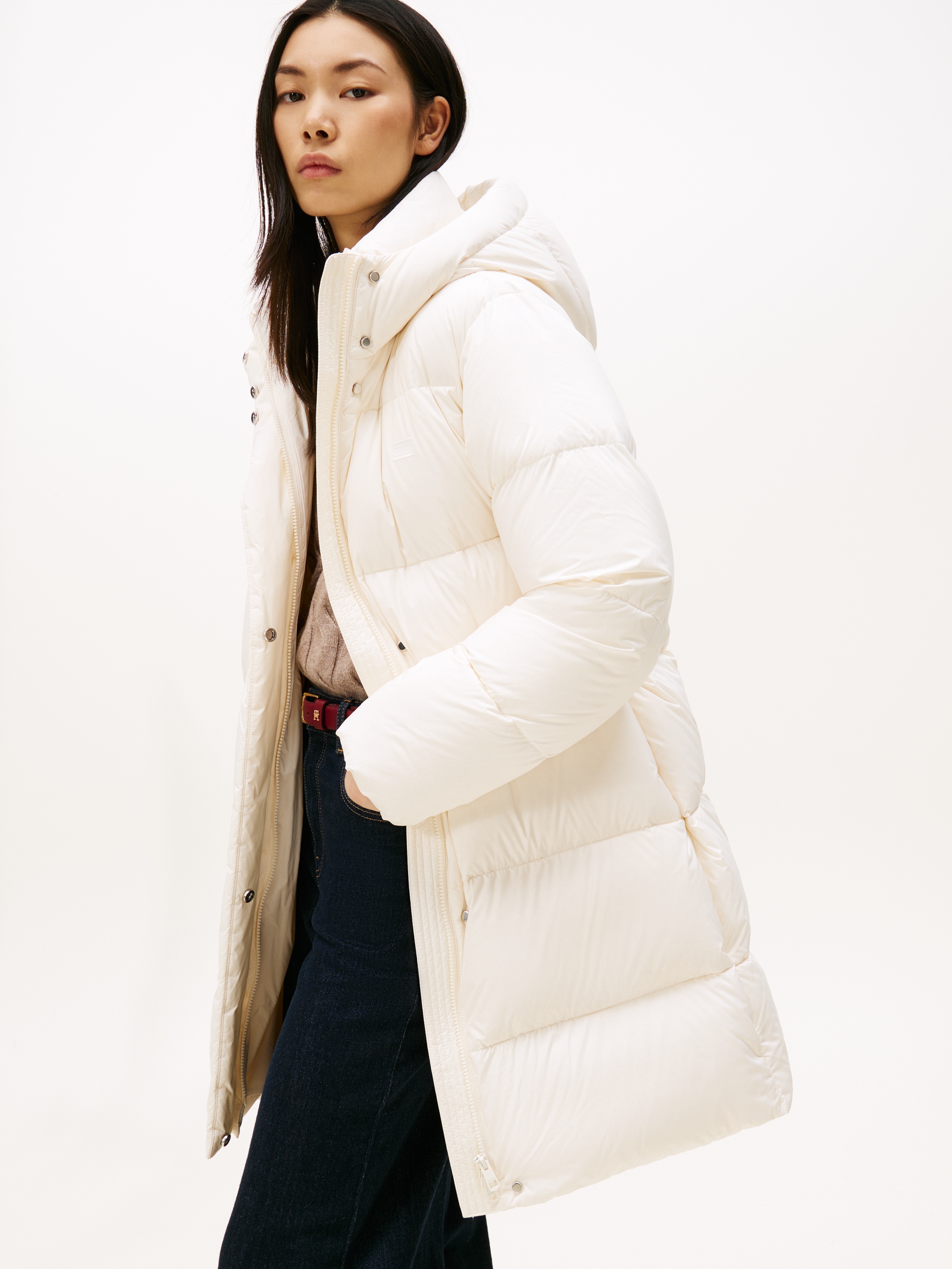 Tommy Hilfiger Steppmantel »MODERN DOWN REG COAT«, mit wärmenden Material gefüttert