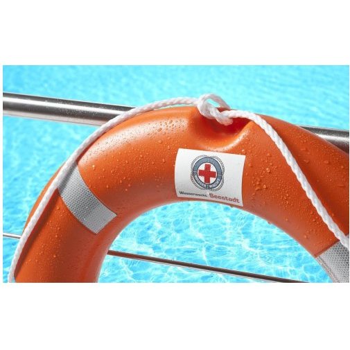 Étiquette adhésive avery ultra-résistante polyéthylène blanc impression laser 210x297mm boîte 10 unités
