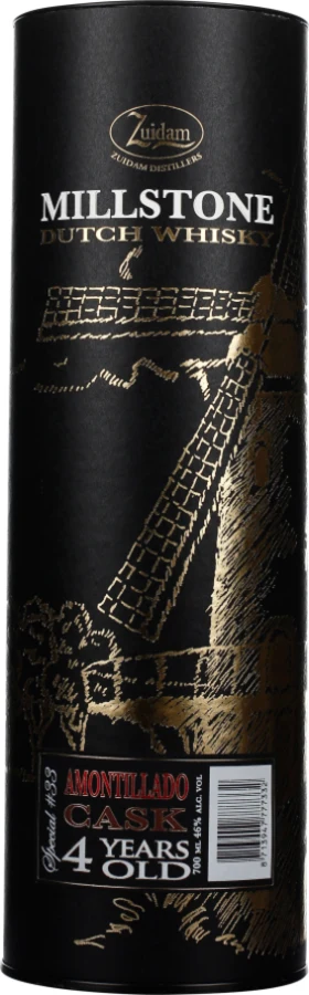 MILLSTONE SPECIAL NO.33 4 YEARS AMONTILLADO CASK 70CL