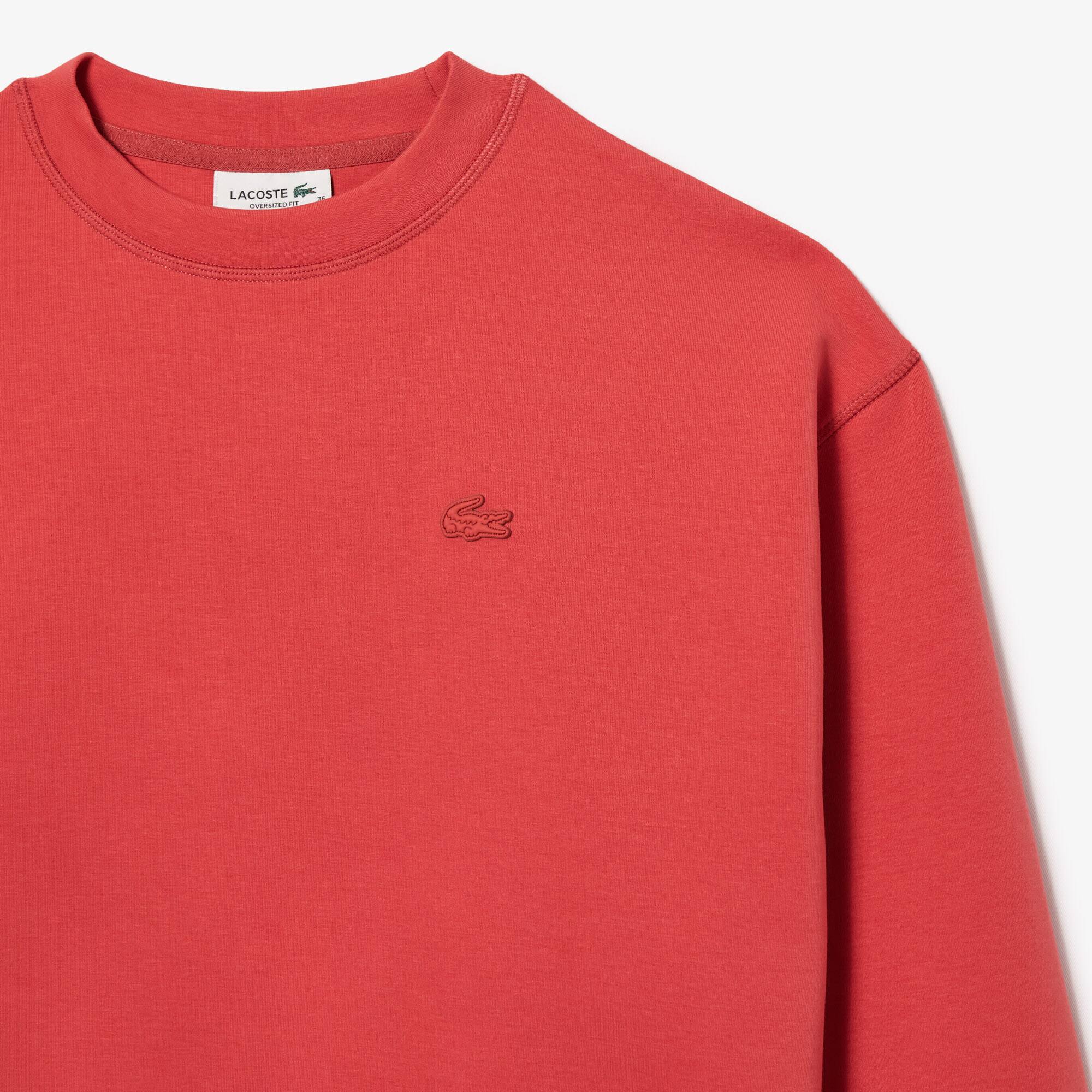 Damen LACOSTE Jogger-Sweatshirt mit Aufdruck hinten Sweatshirts - Rot - Lacoste - Damen