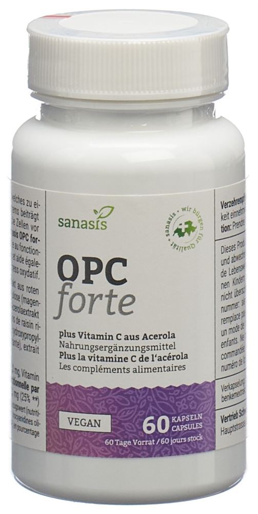 SANASIS OPC forte Kaps Ds 60 Stk