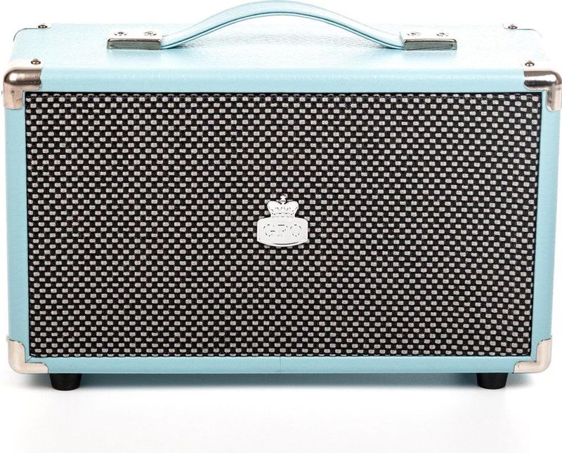 GPO WESTWOODBLU - Bluetooth speaker Westwood, nostalgisch, blauw