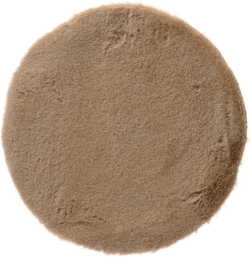 Decoris dierenvacht imitatiebond Hare beige D 38 H 2,5 cm