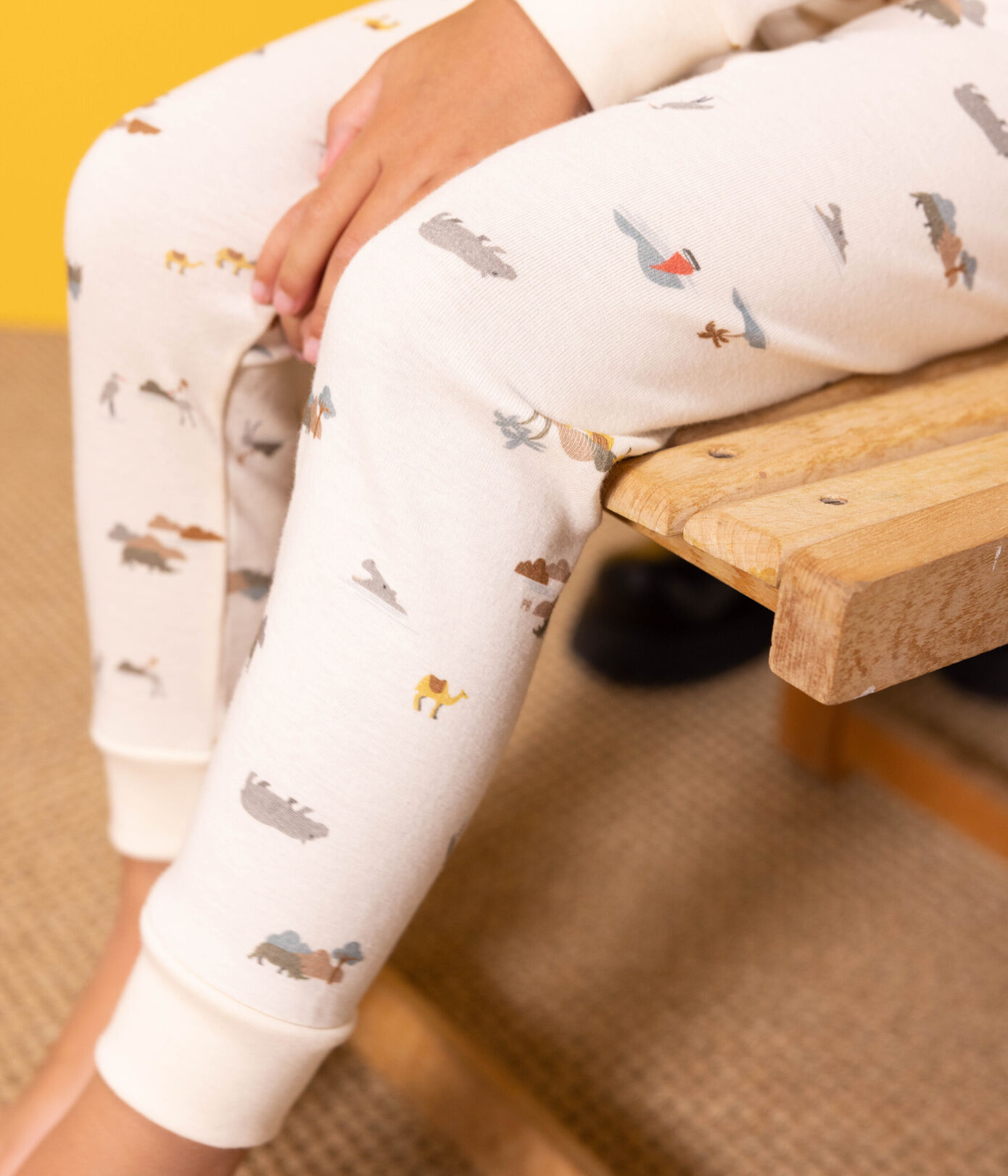 Pyjama animaux en coton petite fille/petit garçon