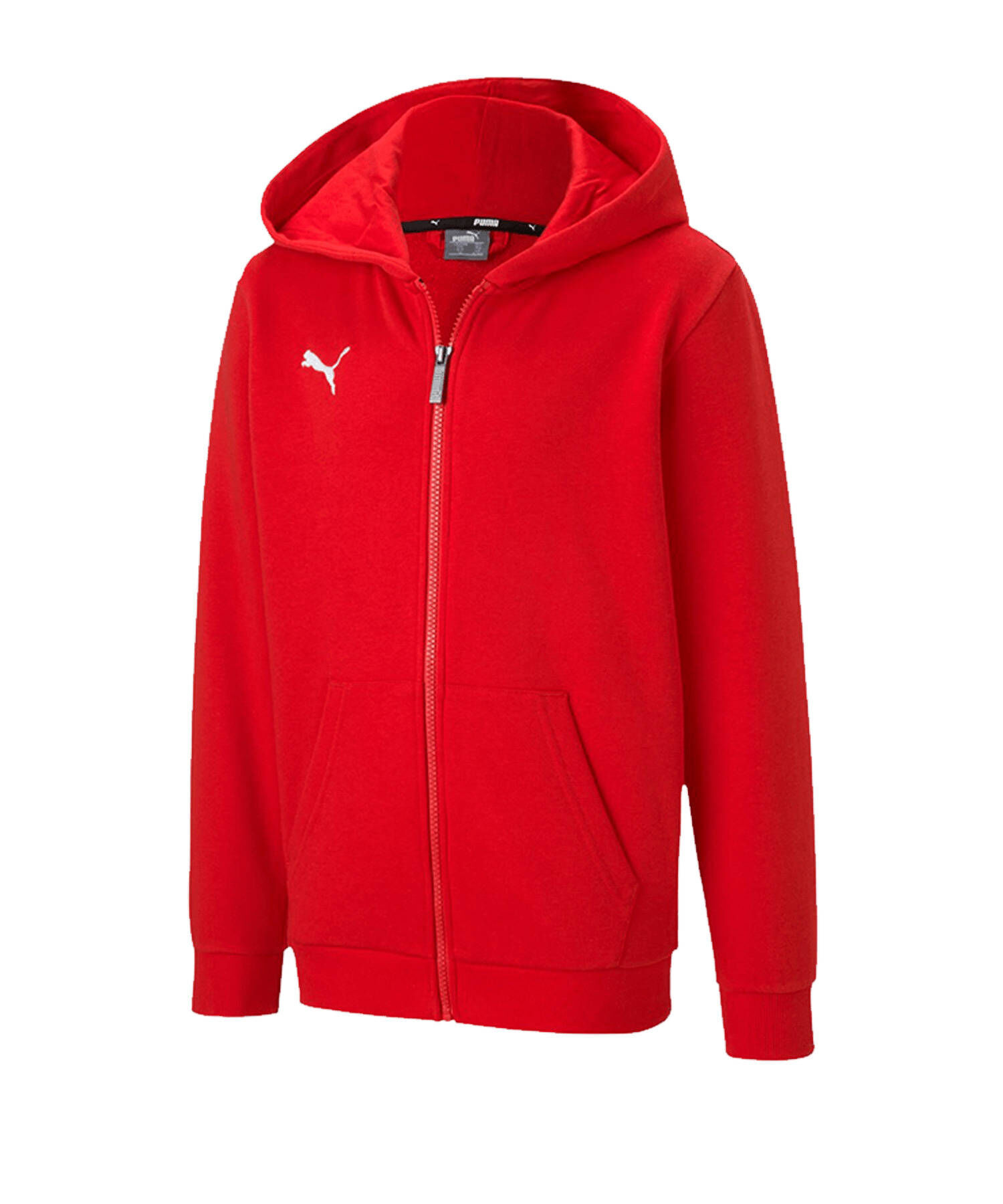 Puma| Kinder Fußballjacke TEAMGOAL 23 CASUALS HOODED JR