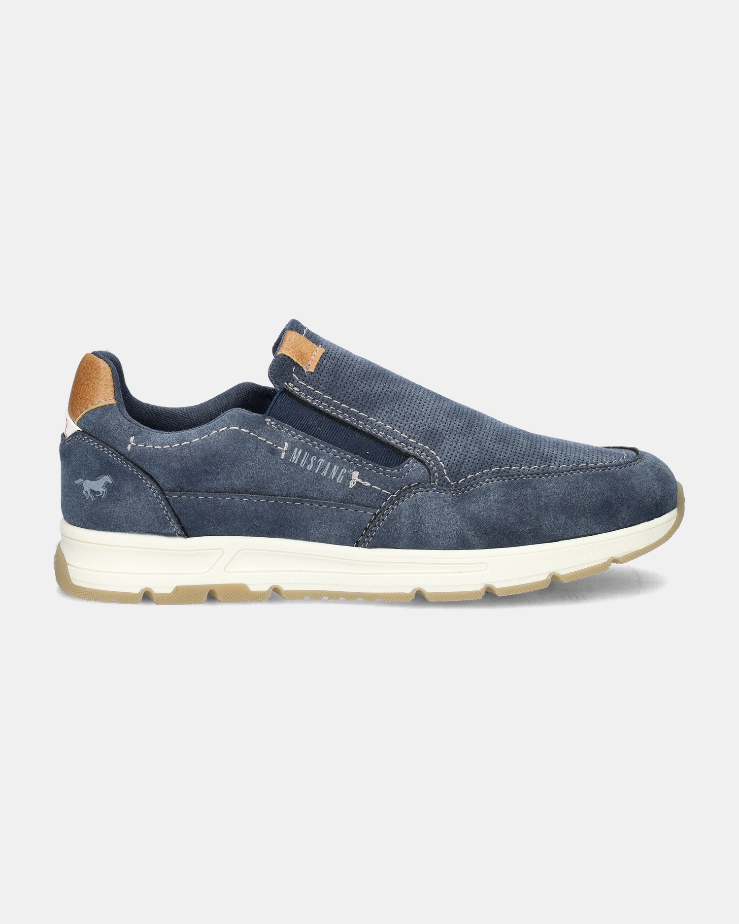 Mustang Instapschoenen  - blauw