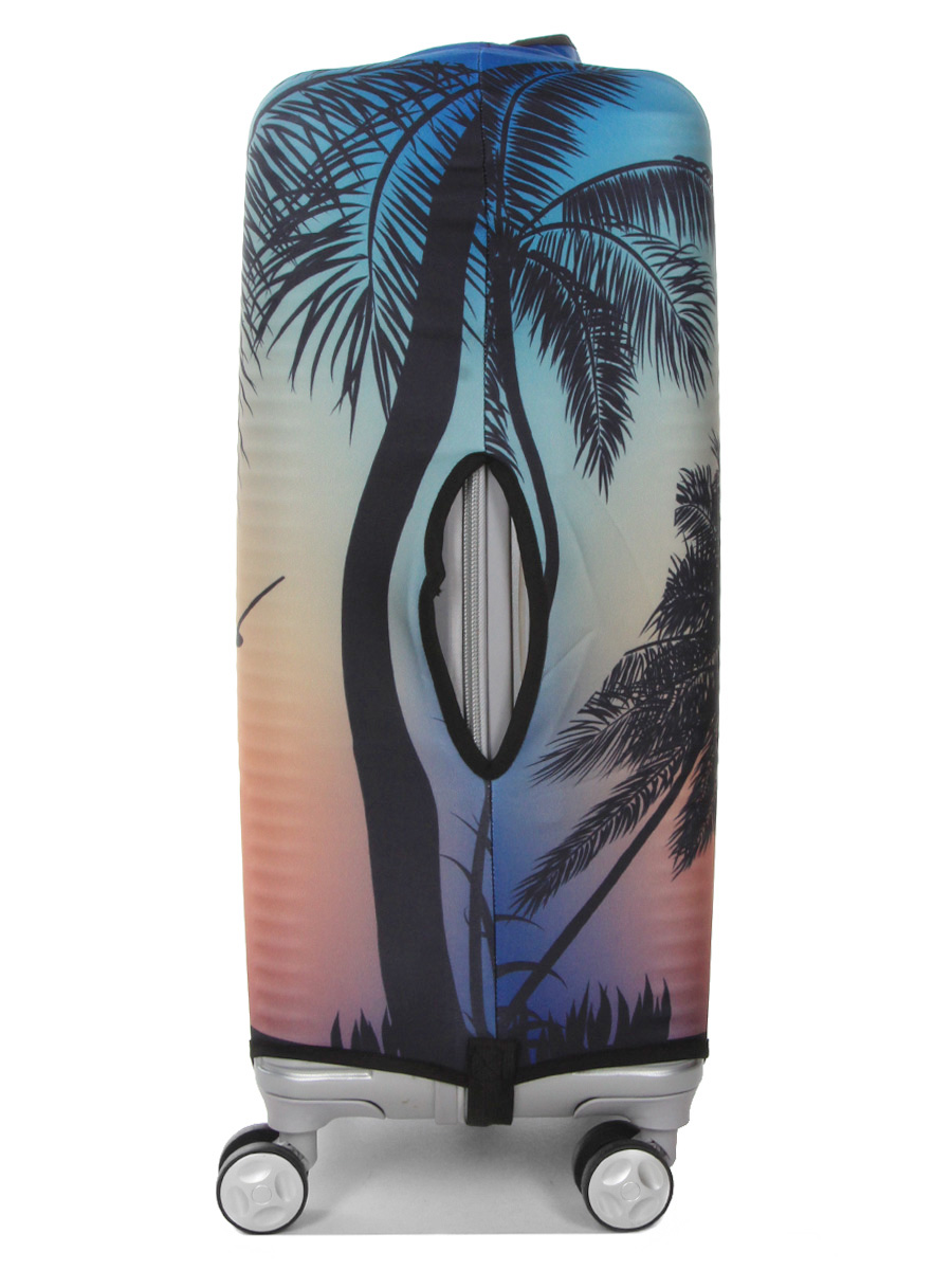 Housse de valise Periea Sunset Flamingos M