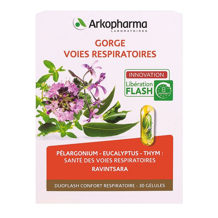 Gorge & voies respiratoires 30 gélules