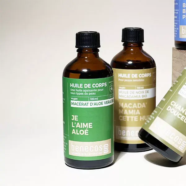 Óleo Corporal Macerado de Aloe Vera Orgânica Benecos 100ml