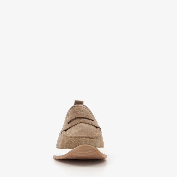 Hush Puppies leren instappers beige