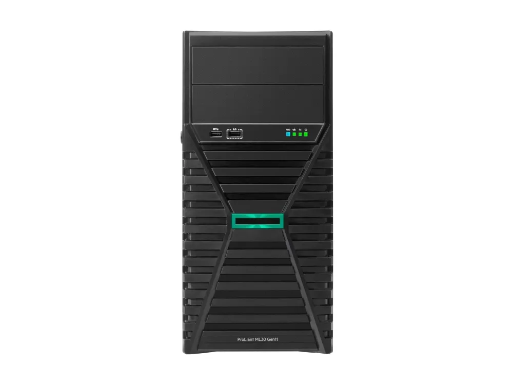 HPE ProLiant ML30 Gen11 - Server - tower 4U - envejs - 1 x Xeon E-2434 / op til 5 GHz - RAM 32 GB - SATA - non-hot-swap 3.5