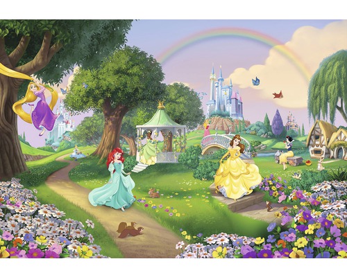 Vliesbehang SD449 Disney Princess Rainbow 8-delige set 368 x 254 cm
