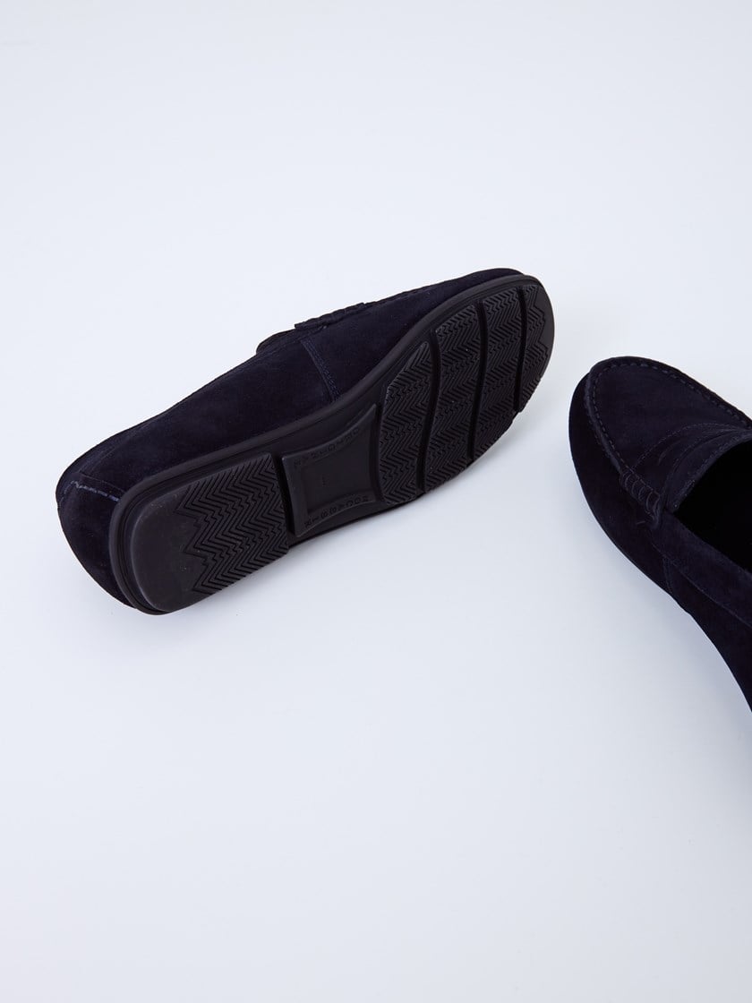 Flaneur Loafer Navy Blazer