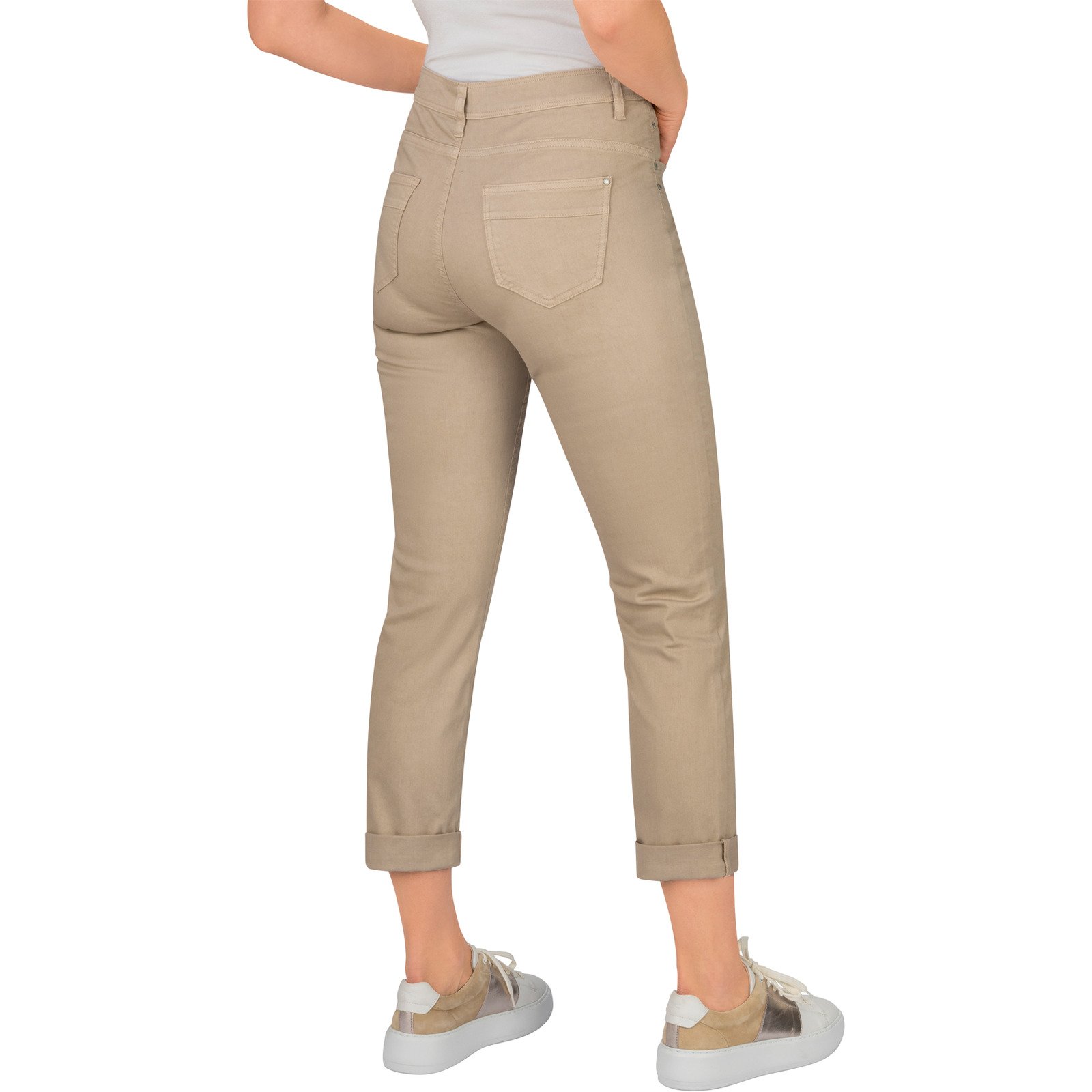 Stooker Damen-Jeans Davos taupe
