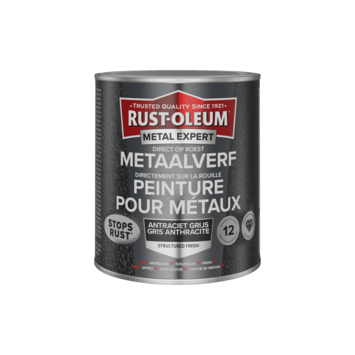 Rust-Oleum metaalverf antraciet 750 ml