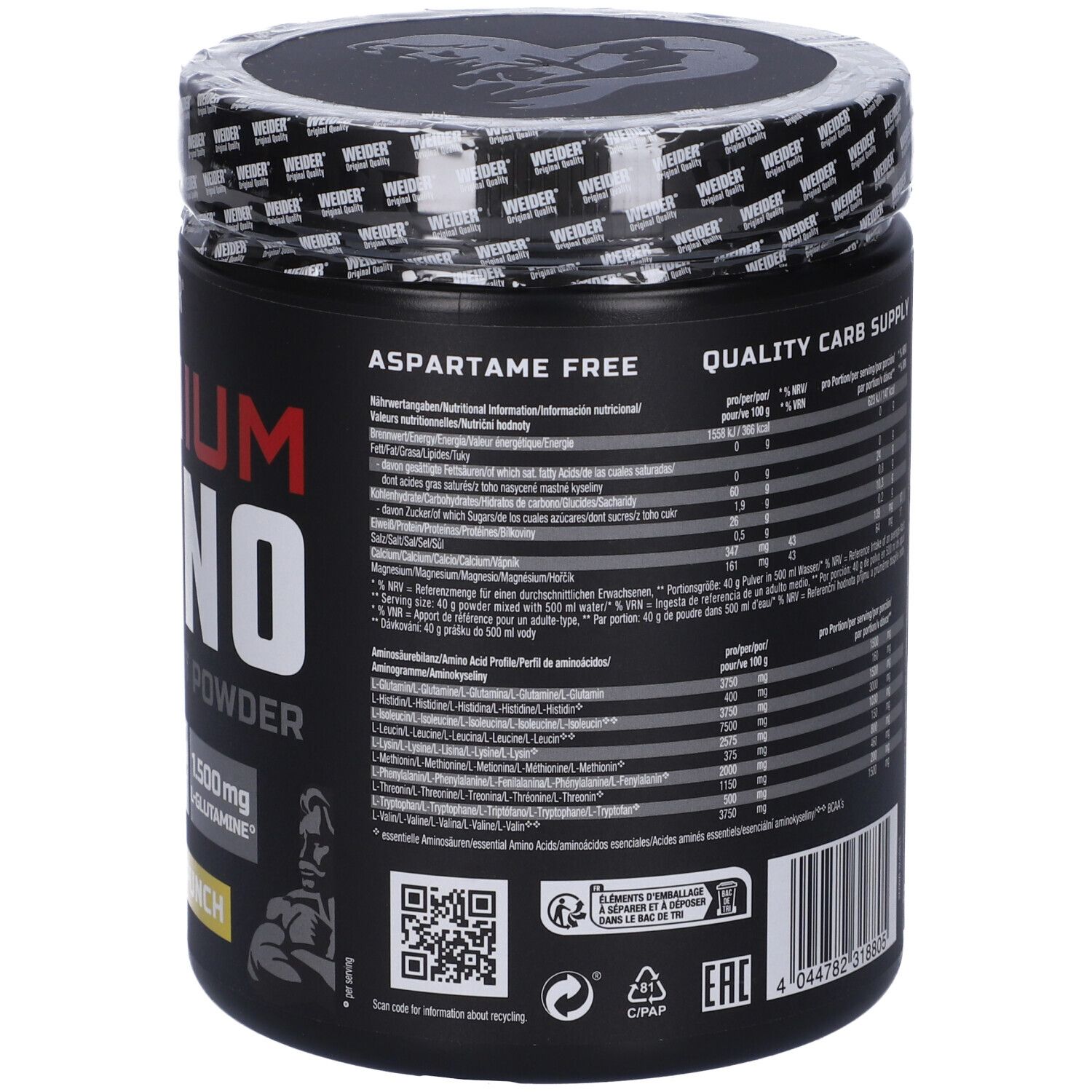 Weider Premium Amino Powder - Tropical Punch