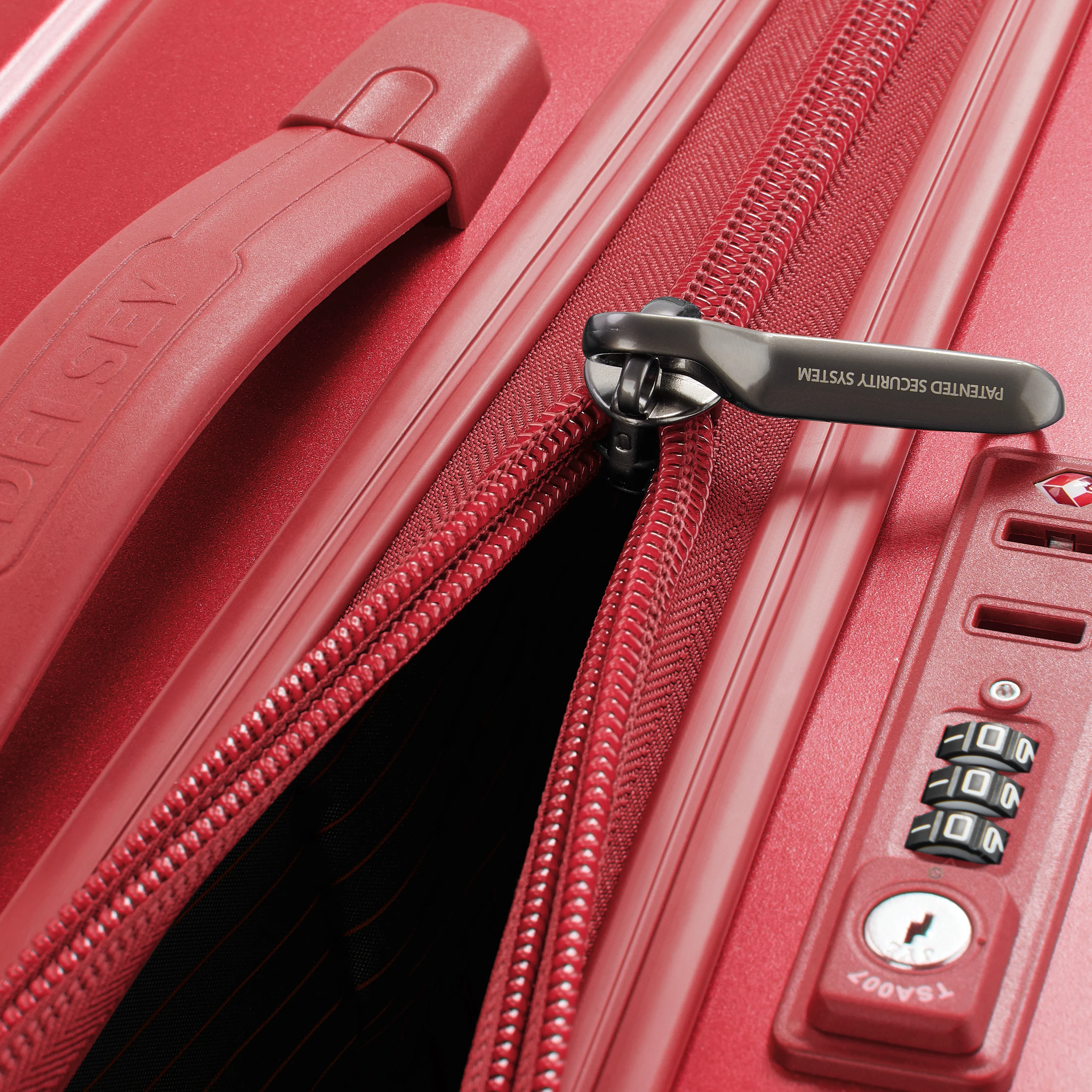 CAUMARTIN PLUS - Valise soute rigide | Rouge