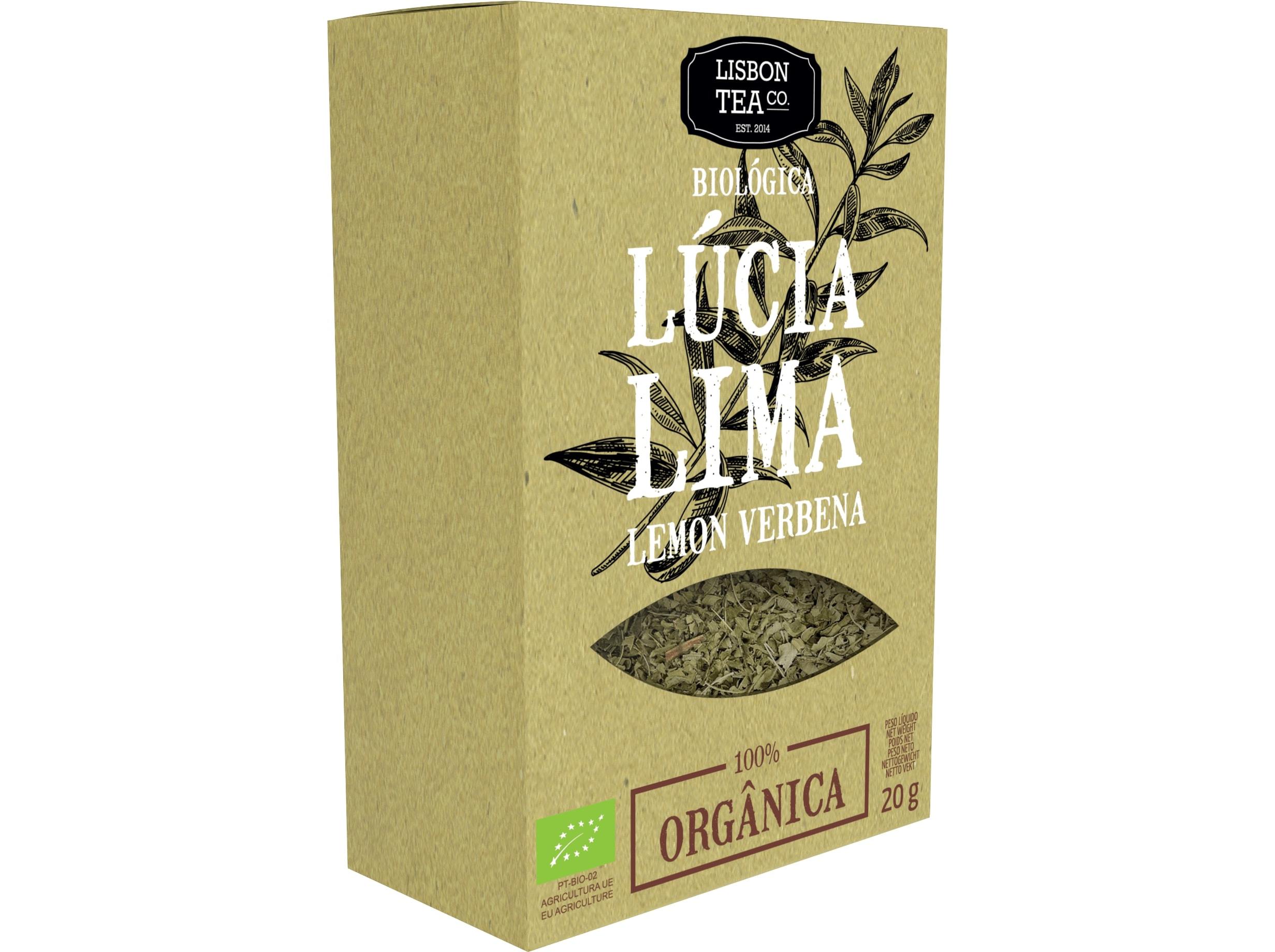INFUSÃO LISBON TEA CO. BIO LÚCIA-LIMA 20G