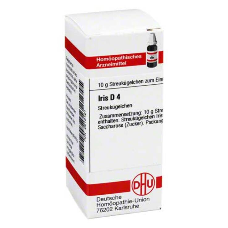 DHU Iris D 4 Globuli, 10 g
