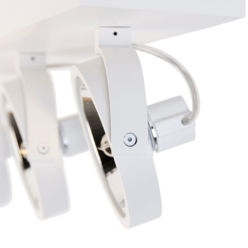 Design spot wit verstelbaar 3-lichts - Go