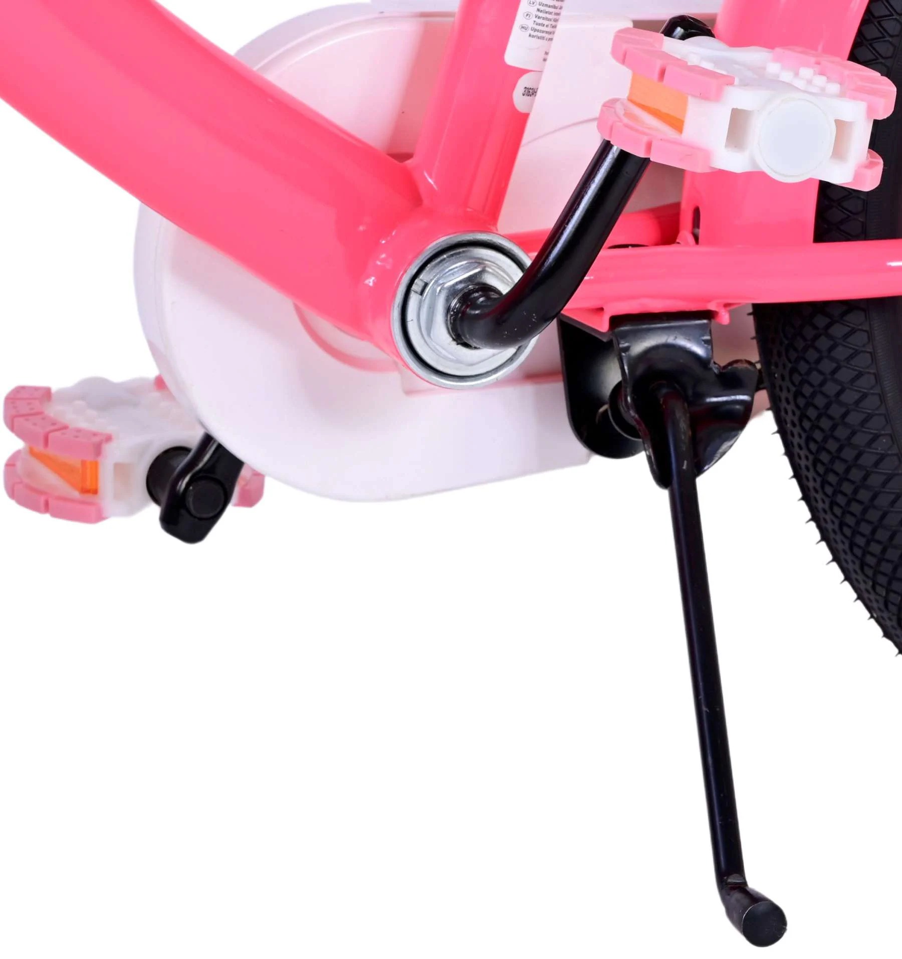 TPFSports Ashley Kinderfahrrad - Mädchen - 16 Zoll - Rücktritt + Handbremse - Rosa