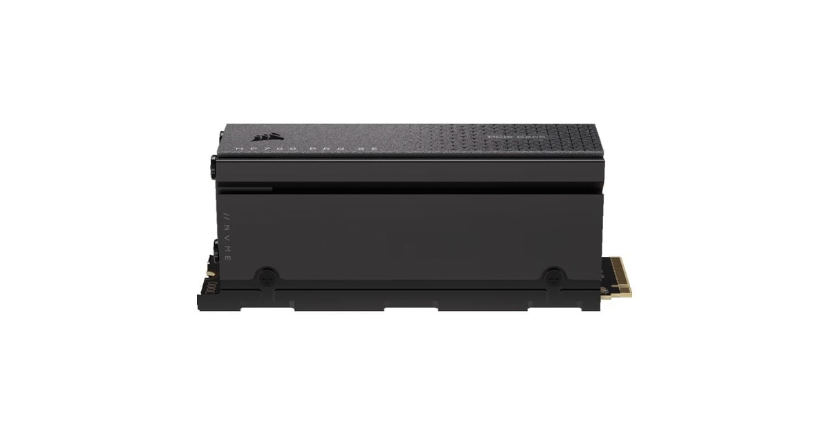 CorsairMP700 PRO SE met koeler 4 TB SSD  (PCIe 5.0 x4 NVMe 2.0, M.2 2280 )