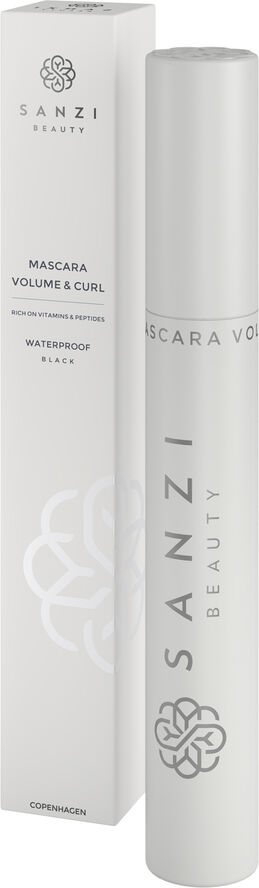 Sanzi Beauty * Waterproof Mascara Volume & Curl-Black