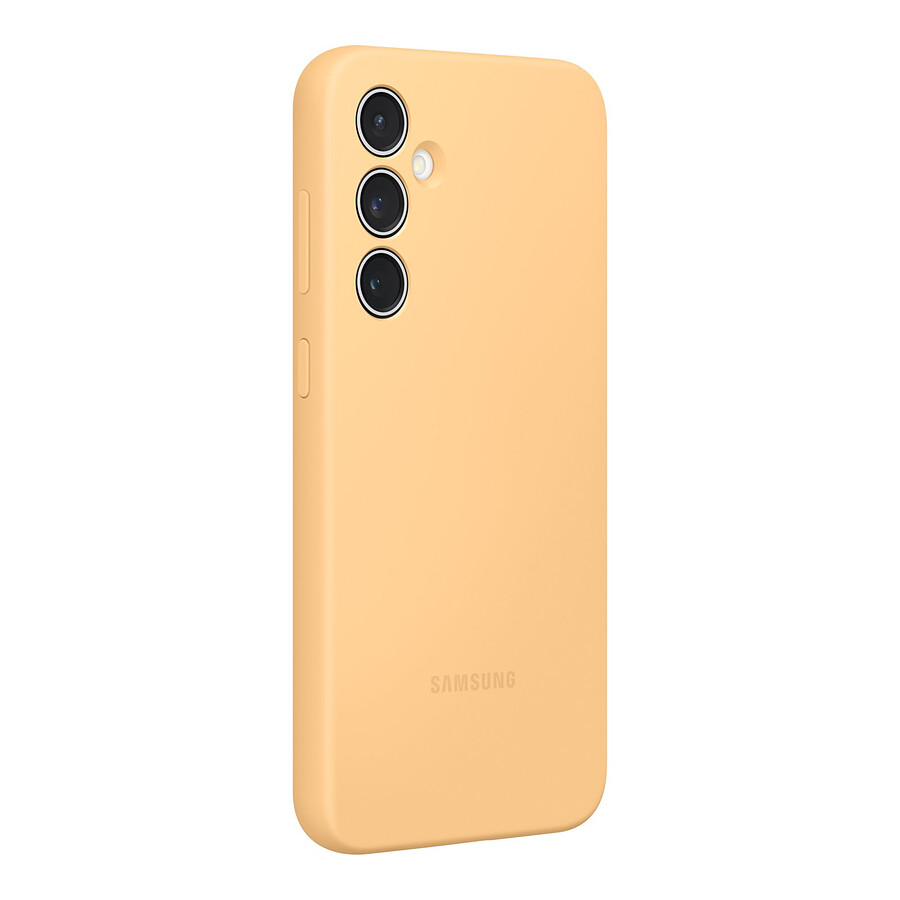 Samsung Coque Silicone Abricot Galaxy S23 FE