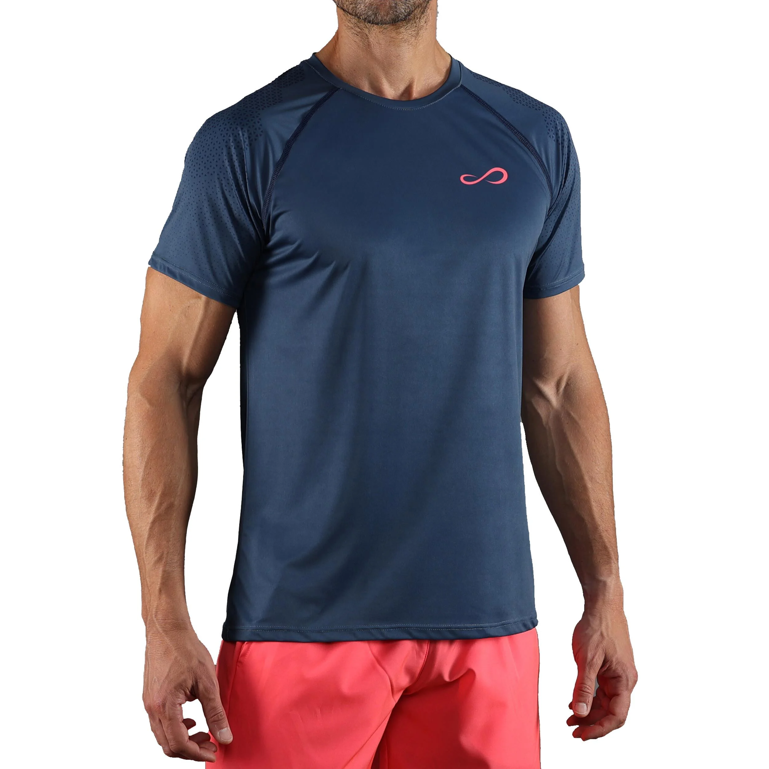 Endless Feisty Hexagon T-shirt Hommes - Bleu