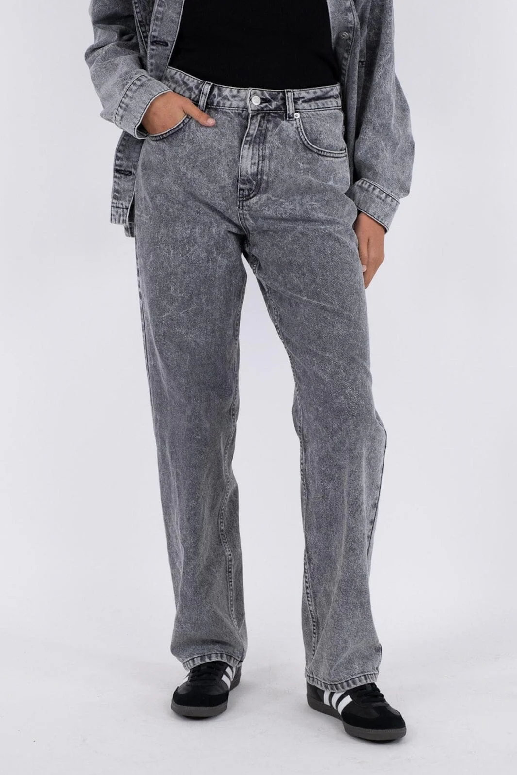 Neo Noir Simona D Pants grey